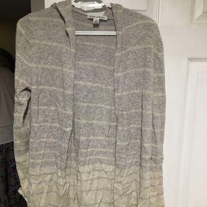 - Autumn cashmere hooded cardigan